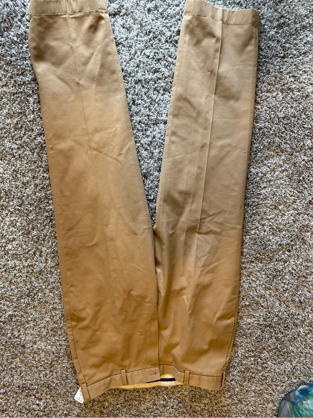 Brooks Brothers Khaki Straight-Leg Chinos - Tan